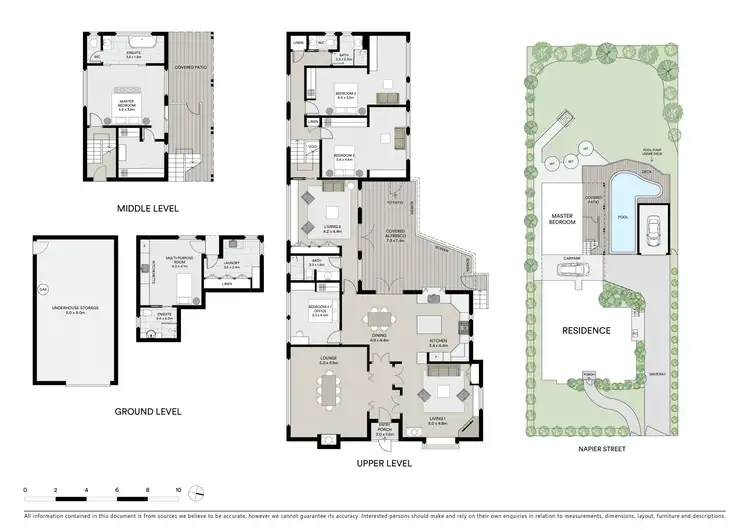 Floorplan of Homely house listing, 11 Napier Street, St Lucia QLD 4067