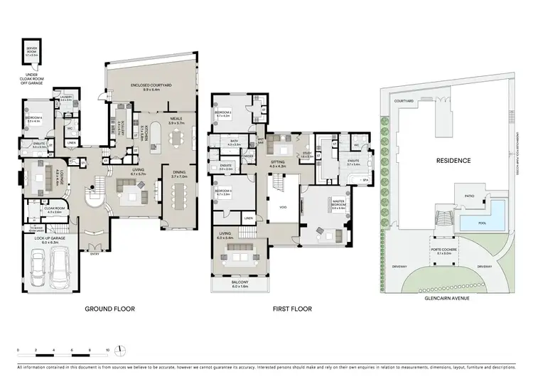 Floorplan of Homely house listing, 22 Glencairn Avenue, Indooroopilly QLD 4068