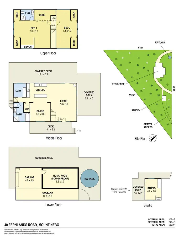 Floorplan of Homely house listing, 40 Fernlands Road, Mount Nebo QLD 4520