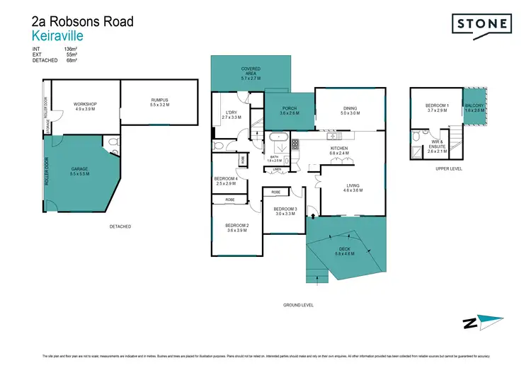 Floorplan of Homely house listing, 2A Robsons Road, Keiraville NSW 2500