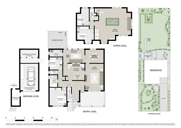 Floorplan of Homely house listing, 5 Waninga Road, Hornsby Heights NSW 2077