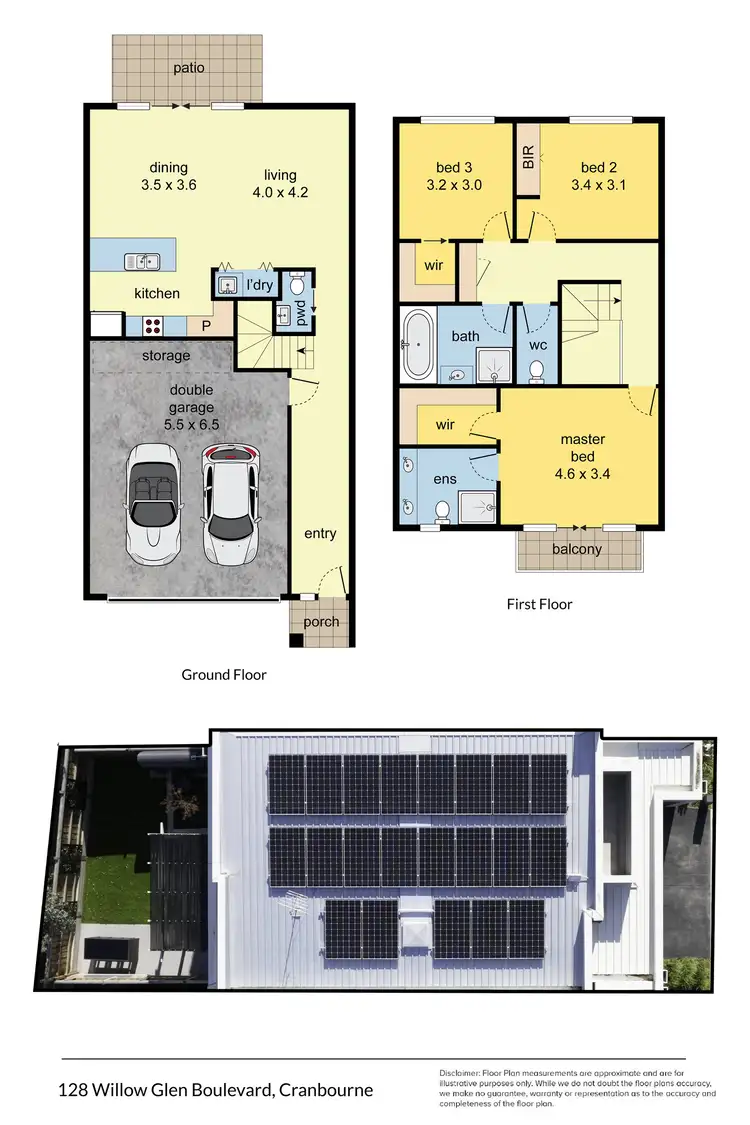 Floorplan of Homely house listing, 128 Willow Glen Boulevard, Cranbourne VIC 3977