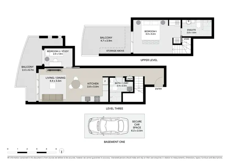 Floorplan of Homely apartment listing, 28/4-16 Kingsway, Dee Why NSW 2099