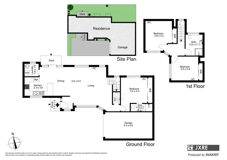 Floorplan of Homely townhouse listing, 3/23 Bettina Street, Clayton VIC 3168