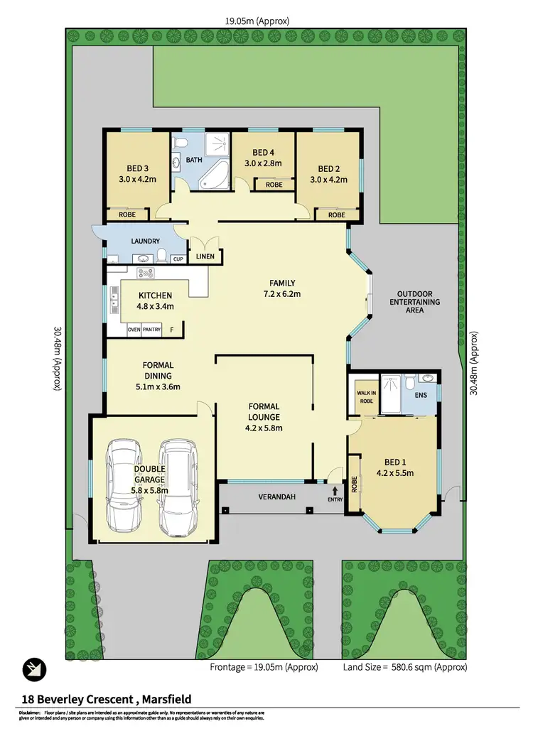 Floorplan of Homely house listing, 18 Beverley Crescent, Marsfield NSW 2122