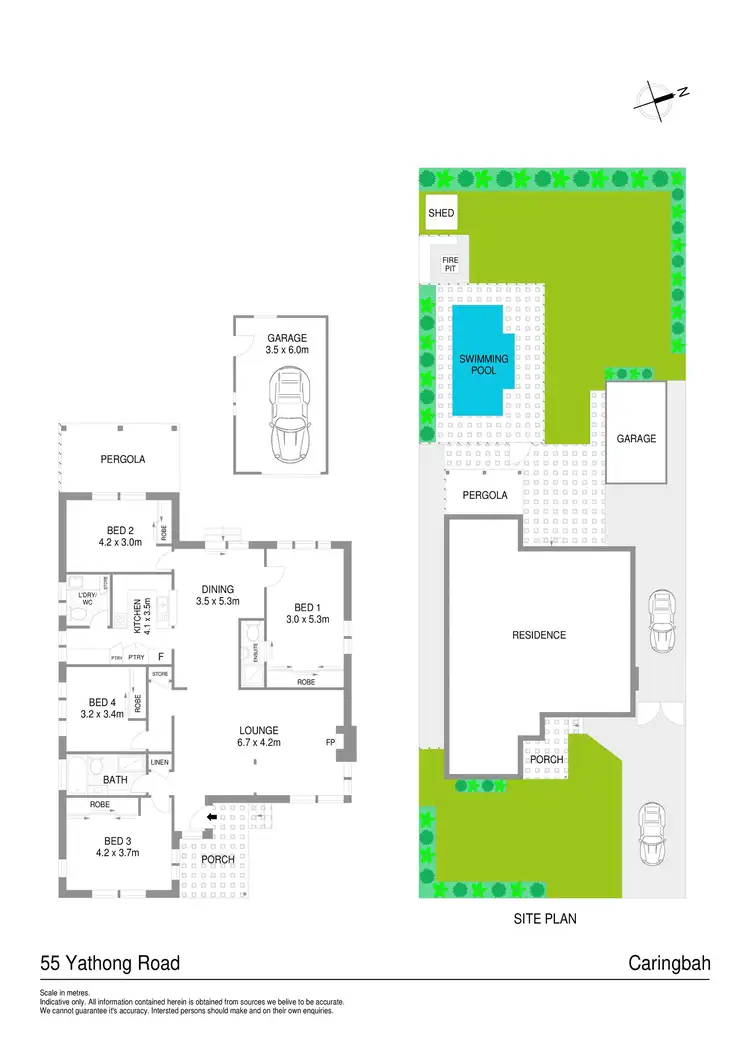 Floorplan of Homely house listing, 55 Yathong Road, Caringbah NSW 2229