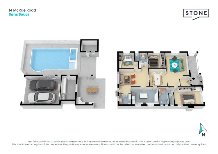 Floorplan of Homely house listing, 14 McRae Road, Sans Souci NSW 2219