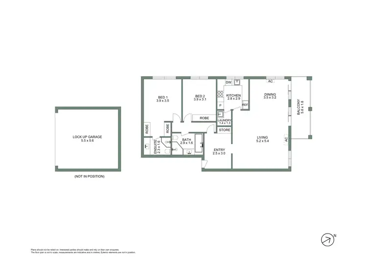 Floorplan of Homely apartment listing, 8/1222 Pacific Highway, Pymble NSW 2073
