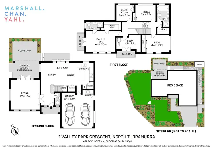 Floorplan of Homely house listing, 1 Valley Park Crescent, Turramurra NSW 2074