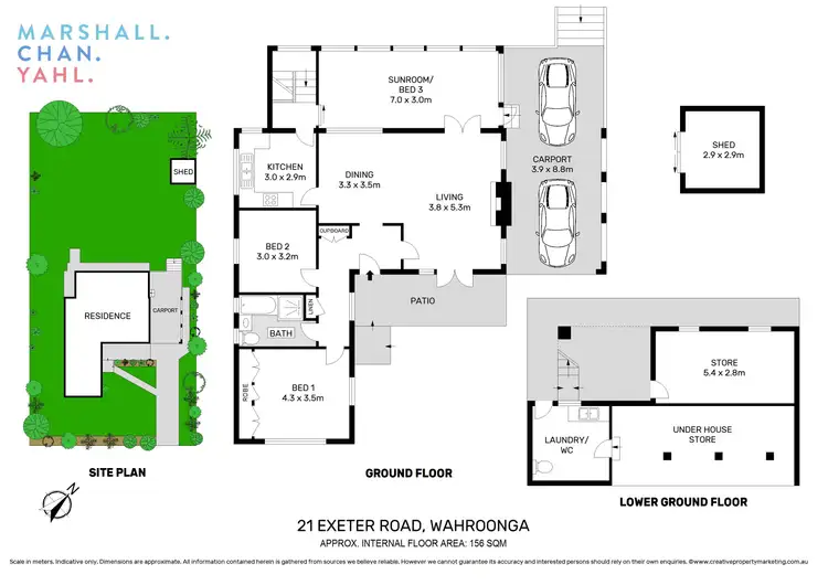 Floorplan of Homely house listing, 21 Exeter Road, Wahroonga NSW 2076