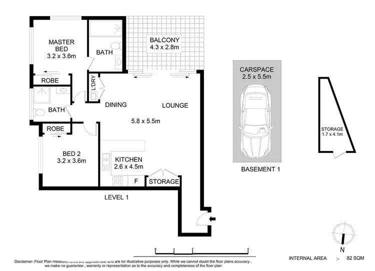 Floorplan of Homely unit listing, 49/4 Werombi Road, Mount Colah NSW 2079