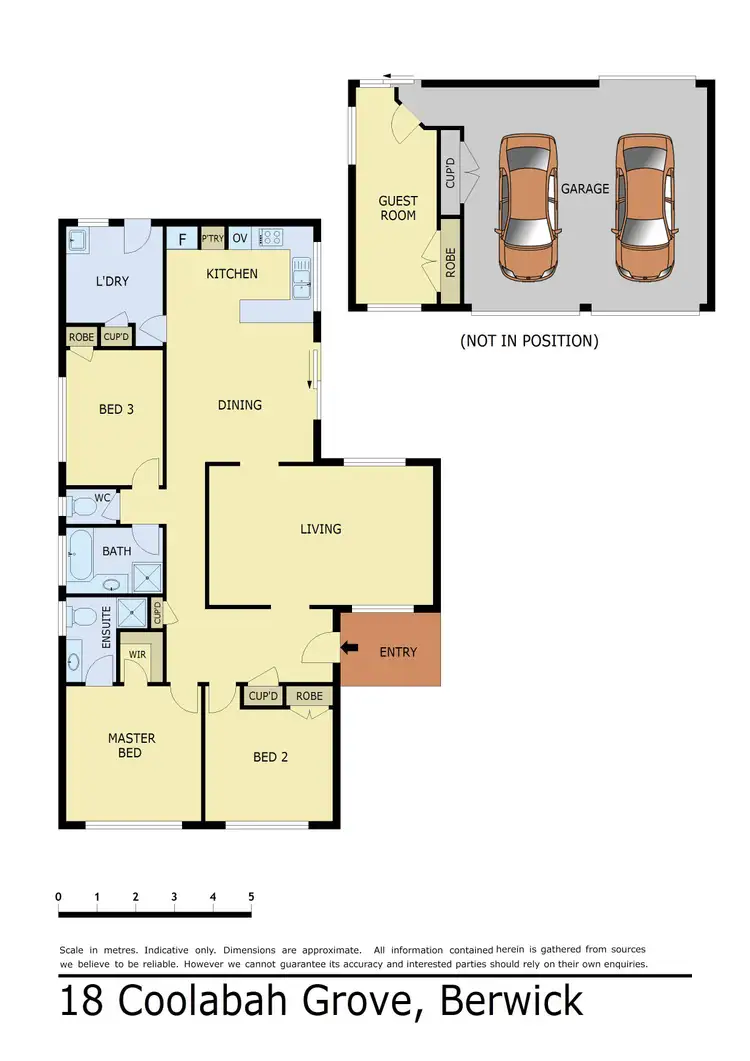 Floorplan of Homely house listing, 18 Coolabah Grove, Berwick VIC 3806