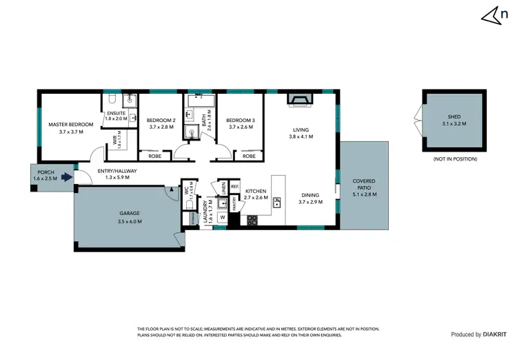 Floorplan of Homely house listing, 40 Plume Drive, Mernda VIC 3754