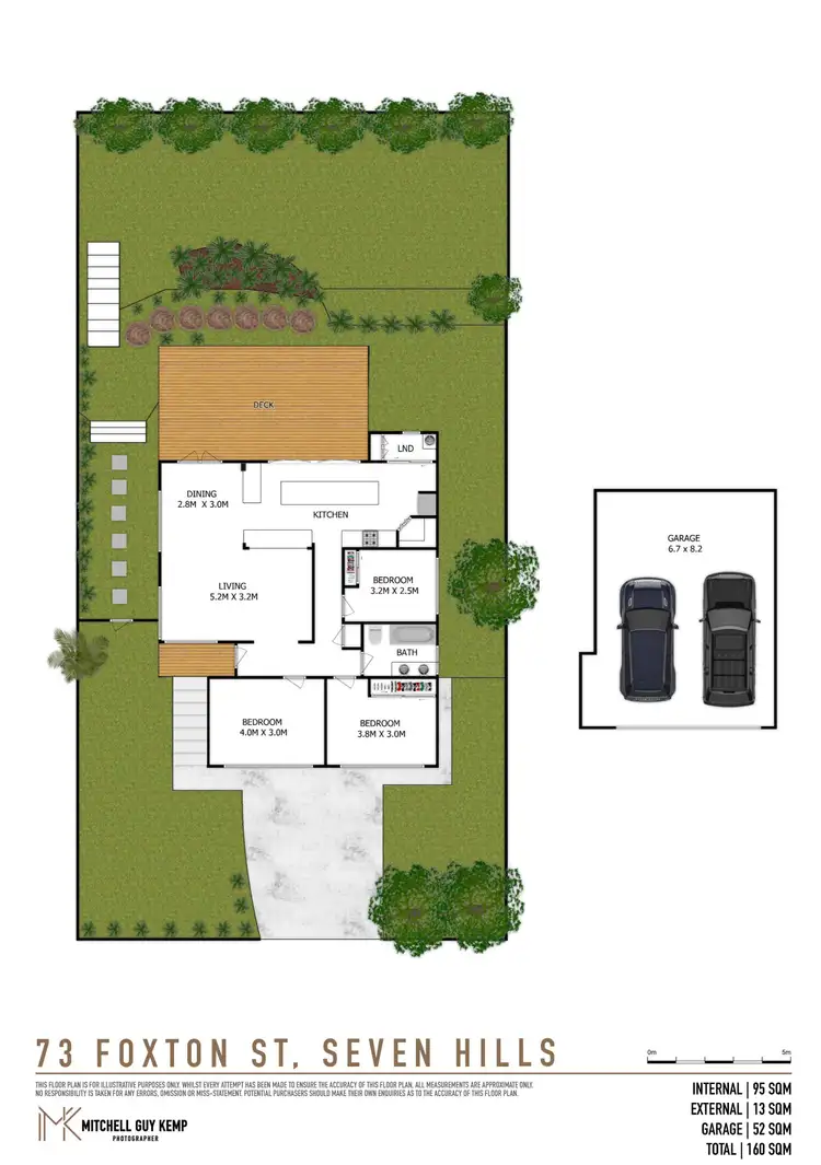 Floorplan of Homely house listing, 73 Foxton Street, Seven Hills QLD 4170