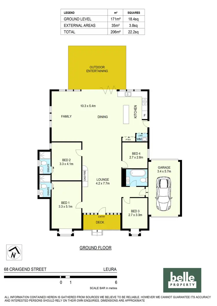 Floorplan of Homely house listing, 68 Craigend Street, Leura NSW 2780