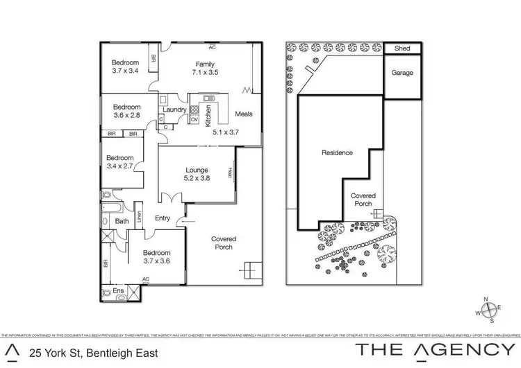 Floorplan of Homely house listing, 25 York Street, Bentleigh East VIC 3165