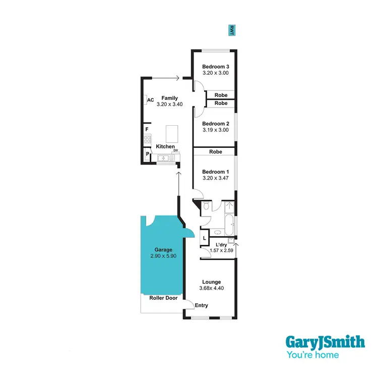 Floorplan of Homely house listing, 15 Rawlings Circuit, Evanston SA 5116