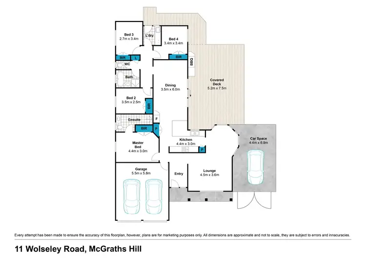 Floorplan of Homely house listing, 11 Wolseley Road, Mcgraths Hill NSW 2756