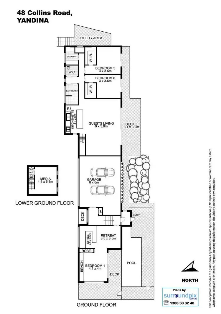 Floorplan of Homely house listing, 48-54 Collins Road, Yandina QLD 4561