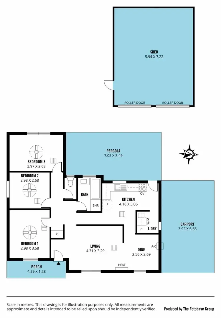 Floorplan of Homely house listing, 22 Balee Road, Happy Valley SA 5159