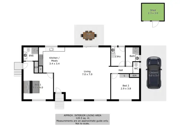 Floorplan of Homely house listing, 59 Federation Avenue, Corowa NSW 2646