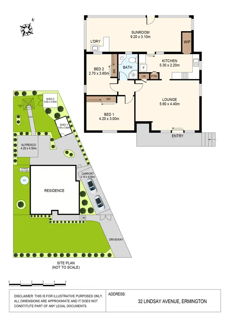 Floorplan of Homely house listing, 32 Lindsay Avenue, Ermington NSW 2115