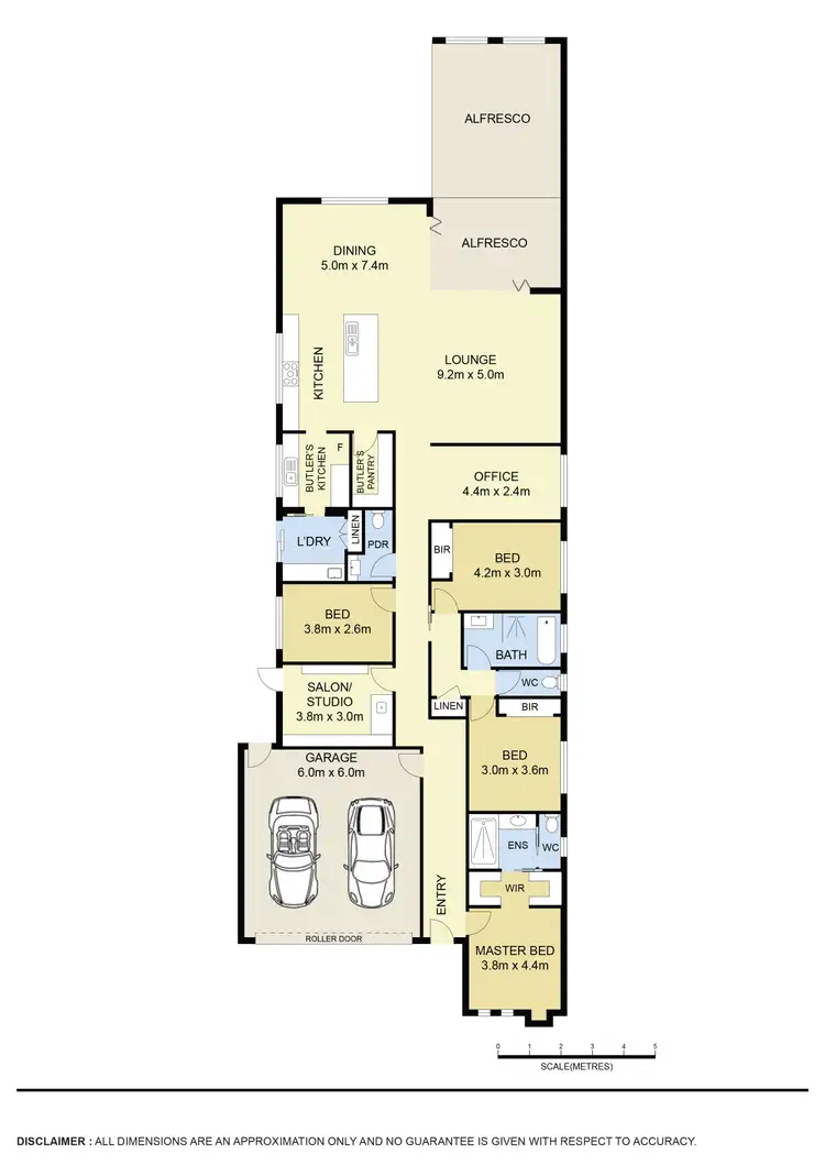 Floorplan of Homely house listing, 63 Hawking Crescent, Fraser Rise VIC 3336