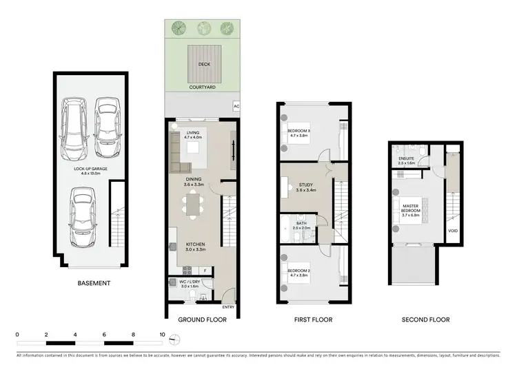 Floorplan of Homely townhouse listing, 11/16 Carson Street, Dundas Valley NSW 2117