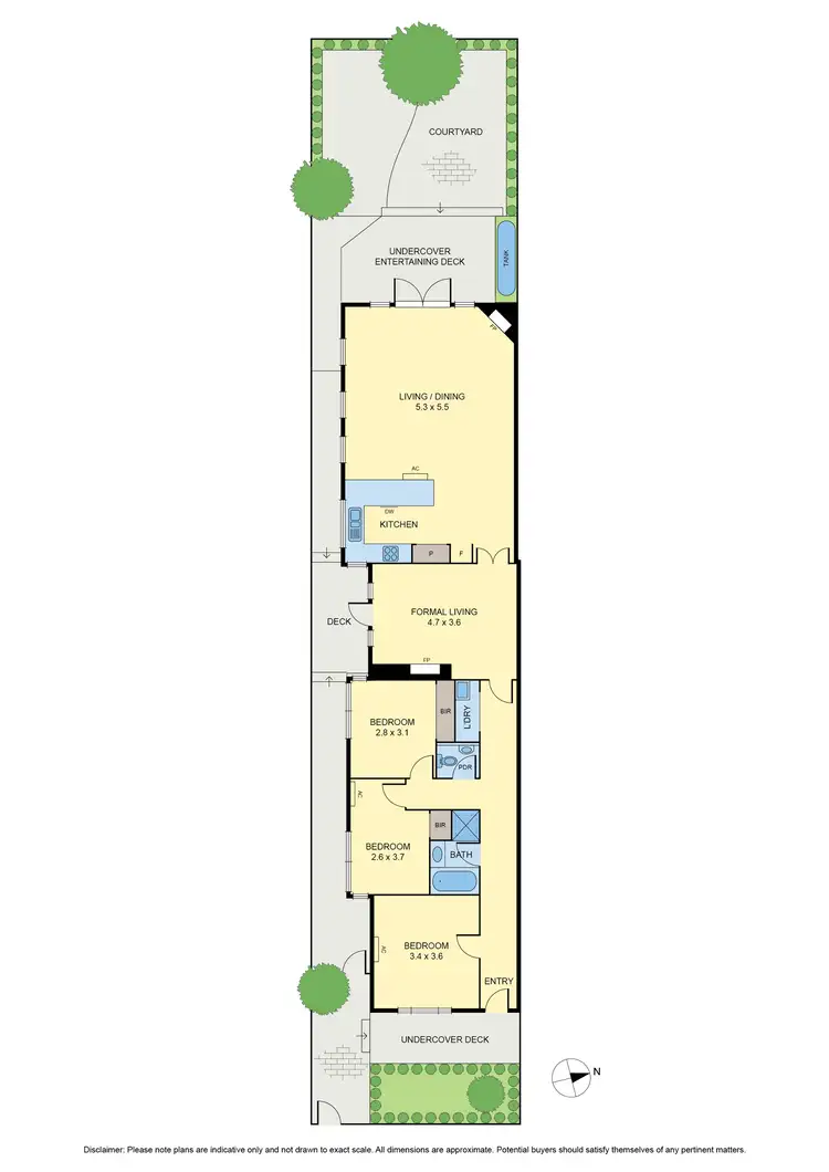 Floorplan of Homely house listing, 21 McPhail Street, Essendon VIC 3040
