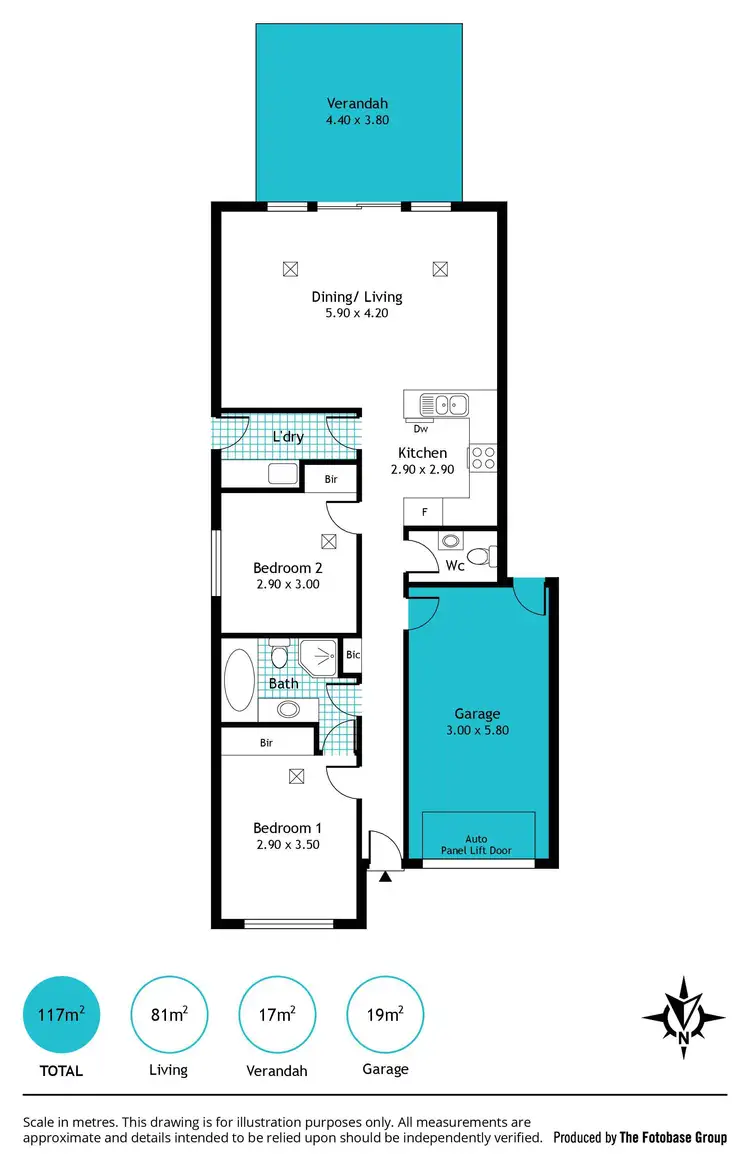 Floorplan of Homely house listing, 47 Aldridge Avenue, Plympton Park SA 5038