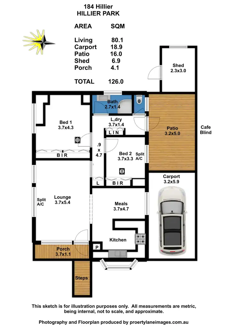 Floorplan of Homely house listing, Site 184 Hakea/36 Hillier Road, Hillier SA 5116