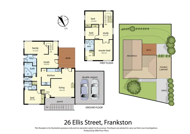 Floorplan of Homely house listing, 26 Ellis Street, Frankston VIC 3199