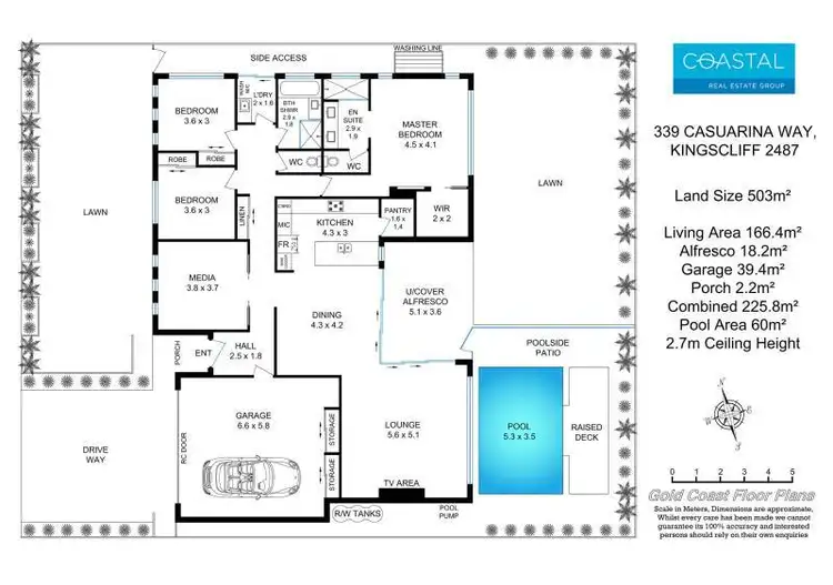 Floorplan of Homely house listing, 339 Casuarina Way, Kingscliff NSW 2487