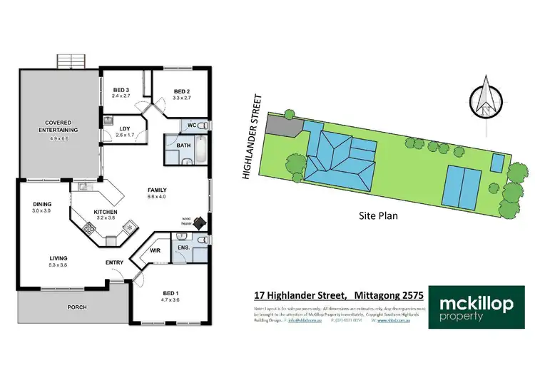 Floorplan of Homely house listing, 17 Highlander Street, Mittagong NSW 2575