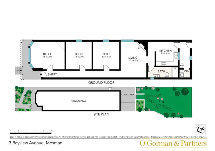Floorplan of Homely house listing, 3 Bayview Avenue, Mosman NSW 2088