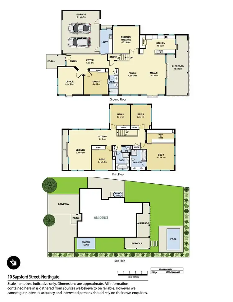 Floorplan of Homely house listing, 10 Sapsford Street, Northgate QLD 4013