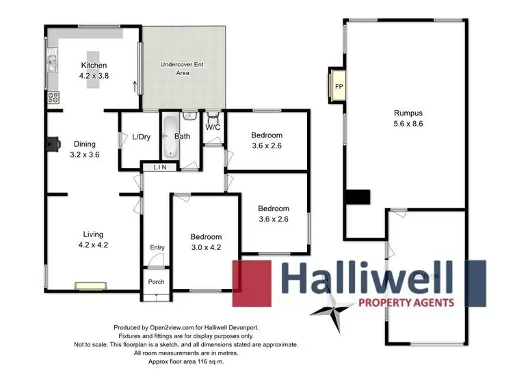 Floorplan of Homely house listing, 14 Gerrand Street, Latrobe TAS 7307