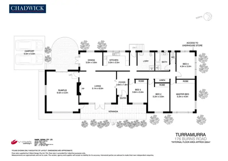 Floorplan of Homely house listing, 176 Burns Road, Turramurra NSW 2074