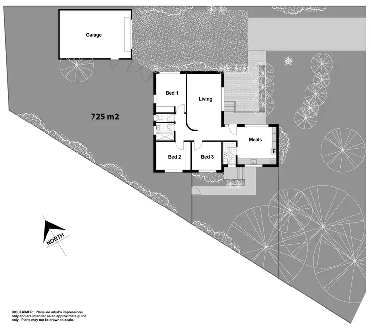 Floorplan of Homely house listing, 19 Chappell Street, Lyons ACT 2606