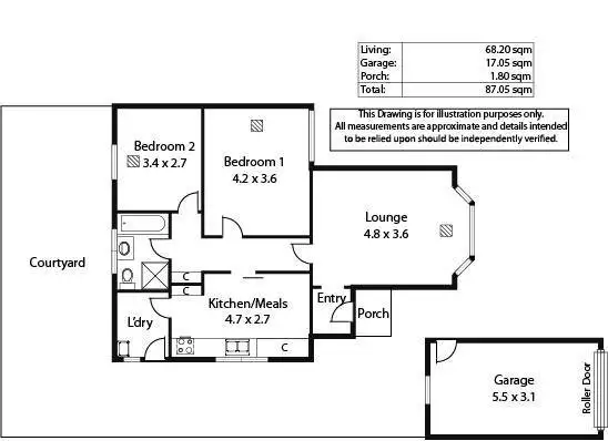 Floorplan of Homely unit listing, 10/26 Commercial Road, Hyde Park SA 5061