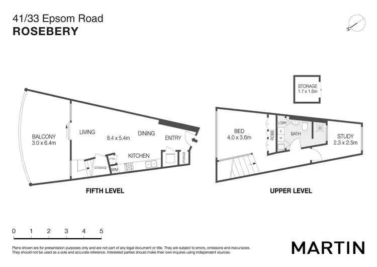 Floorplan of Homely apartment listing, 41/33 Epsom Road, Rosebery NSW 2018