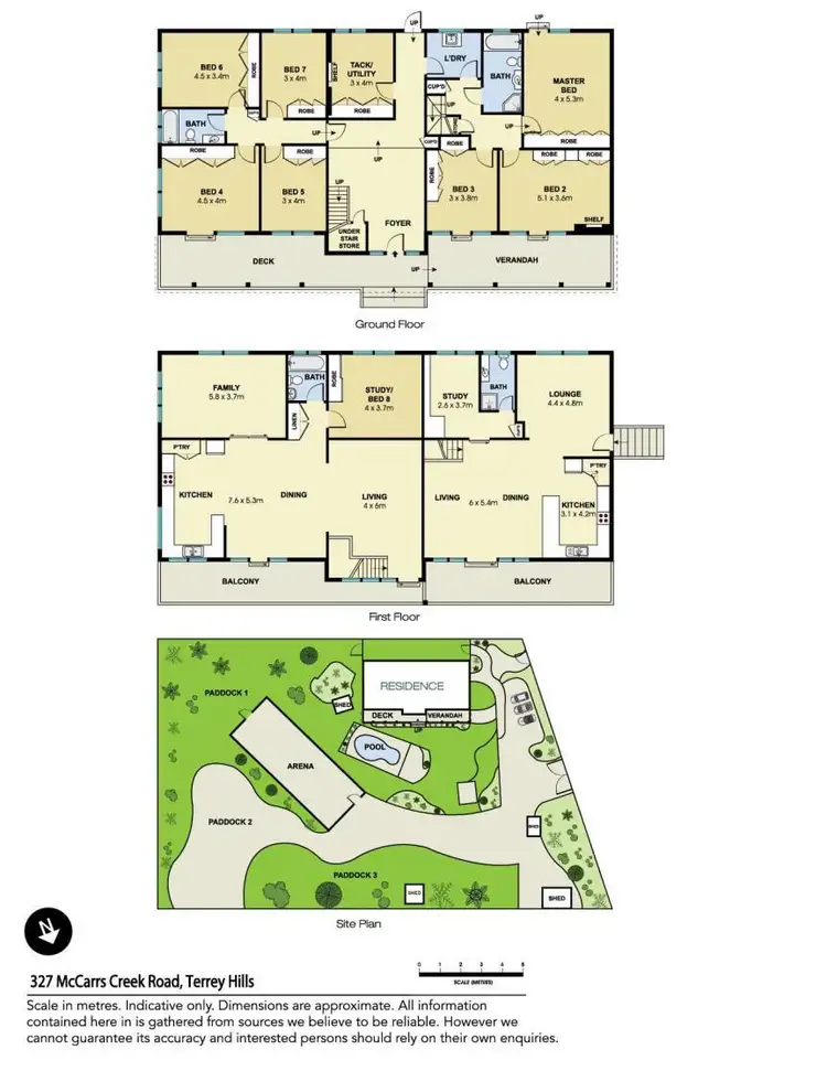Floorplan of Homely house listing, 327 Mccarrs Creek Road, Terrey Hills NSW 2084