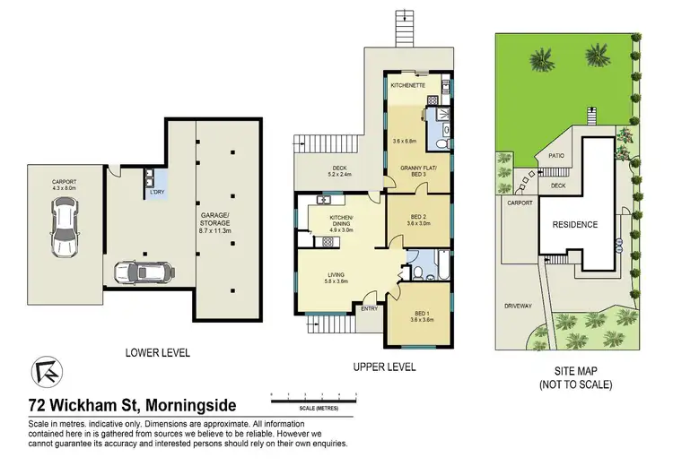Floorplan of Homely house listing, 72 Wickham Street, Morningside QLD 4170