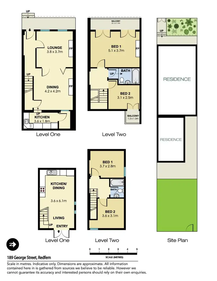 Floorplan of Homely house listing, 189 George Street, Redfern NSW 2016