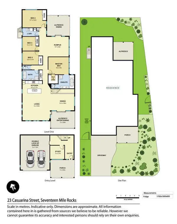Floorplan of Homely house listing, 23 Casuarina Street, Seventeen Mile Rocks QLD 4073