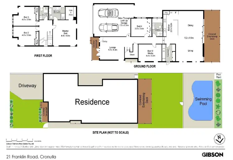 Floorplan of Homely house listing, 21 Franklin Road, Cronulla NSW 2230