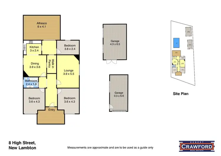 Floorplan of Homely house listing, 8 High Street, New Lambton NSW 2305