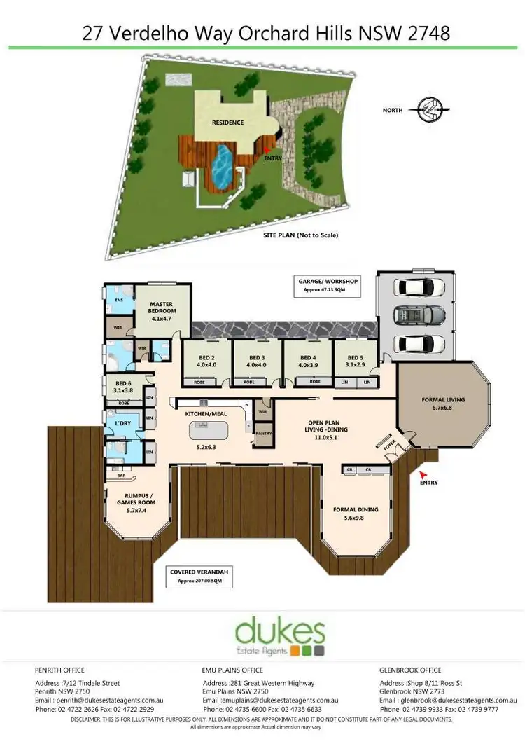 Floorplan of Homely house listing, 27 Verdelho Way, Orchard Hills NSW 2748