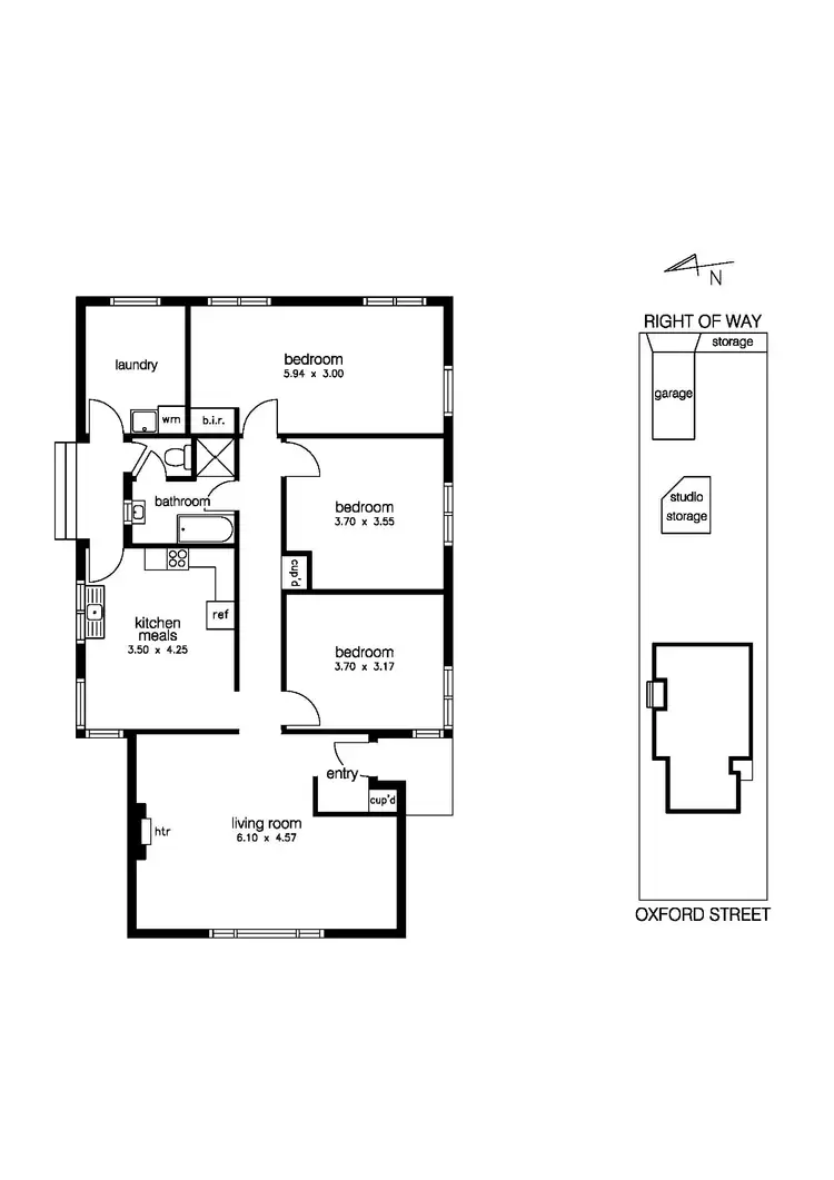 Floorplan of Homely house listing, 90 Oxford Street, Newport VIC 3015