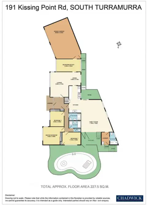 Floorplan of Homely house listing, 191 Kissing Point Road, Turramurra NSW 2074